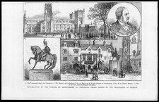 1880 antique print for sale  ASHFORD