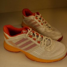 TÊNIS ADIDAS BARRICADE TEAM 3 -F32354- WMNS TAMANHO 6.0 LARANJA E BRANCO comprar usado  Enviando para Brazil