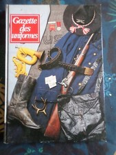 Gazette uniformes album d'occasion  La Crèche
