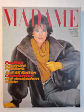 Madame zeitschrift ktober gebraucht kaufen  München