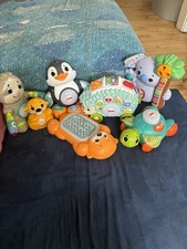 7 brinquedos interativos Fisher-Price Linkimals preguiça coala pinguim tartaruga lontra + comprar usado  Enviando para Brazil