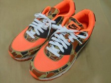 Tênis Nike Air Max 90 laranja camuflado pato CW4039-800 EUA10 sem caixa muito bom estado comprar usado  Enviando para Brazil