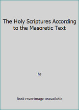 Holy scriptures according for sale  Aurora