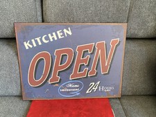 Schild blech kitchen gebraucht kaufen  Pforzheim