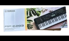 Teclado portátil Yamaha PSR-E283 61 teclas com adaptador de energia, lacrado comprar usado  Enviando para Brazil