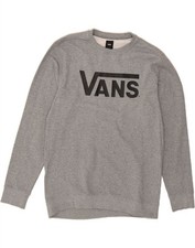 Usado, Moletom gráfico masculino VANS cinza algodão AT06 comprar usado  Enviando para Brazil