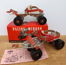 Patins roulettes vintages d'occasion  Noyal-Châtillon-sur-Seiche