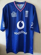 Camisas de treinamento de críquete England Admiral réplica azul ODI, S-XXXXXL, início dos anos 2000!  comprar usado  Enviando para Brazil