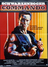 Commando affiche originale d'occasion  Velleron