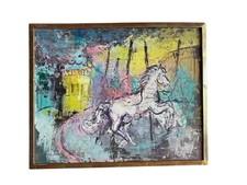 Vintage expressionist horse for sale  Phoenix