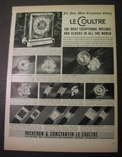 Coultre watches 1952 for sale  USA