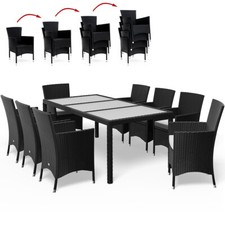 Ware rattanset schwarz gebraucht kaufen  Merzig