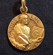Médaille religieuse plaquée d'occasion  Juziers