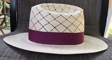 American Hat Company tamanho 7 banda borgonha longa oval corda poli - couro comprar usado American Hat Company tamanho 7 banda borgonha longa oval corda poli - couro comprar usado  Enviando para Brazil
