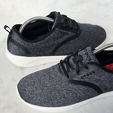 Tênis Crocs LiteRide Feminino com Cadarço 10 Preto Cinza 205104 Sapatos Casuais Confortáveis, usado comprar usado  Enviando para Brazil