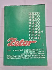 Zetor tractor spare for sale  BARNSTAPLE