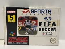 FIFA INTERNATIONAL SOCCER MATTHAUS COVER SNES SUPER NINTENDO PAL USED BOXED 1993 comprar usado  Enviando para Brazil