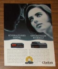 Seltene werbung clarion gebraucht kaufen  Legden