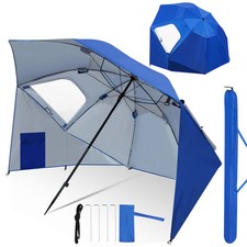 Sonnenschirm strandmuschel ang gebraucht kaufen  Deutschland