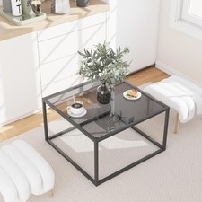 Glass coffee table for sale  SALFORD