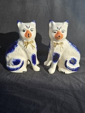 Vintage pair staffordshire for sale  STAINES-UPON-THAMES