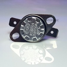 Interruptor de controle térmico de temperatura termostato KSD301 10A NO/NC 20-180°C 1-5pcs comprar usado  Enviando para Brazil