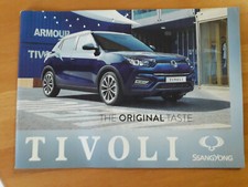 Depliant brochure ssangyong usato  Piombino