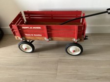Vintage - Vagão de Madeira Red Radio Flyer Town And Country - Estive em armazenamento 25+ anos, usado comprar usado Vintage - Vagão de Madeira Red Radio Flyer Town And Country - Estive em armazenamento 25+ anos, usado comprar usado  Enviando para Brazil