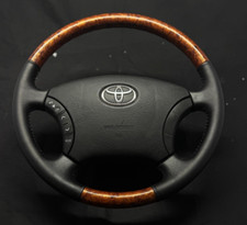 Volante multimídia de madeira Toyota Land Cruiser para Lexus 100 Series LX470 comprar usado  Enviando para Brazil