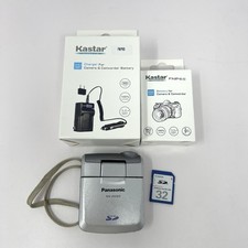 Câmera Filmadora Digital Multifuncional Panasonic D-snap SV-AV20/Câmera Prata Testada comprar usado  Enviando para Brazil