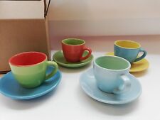Tazzine caffè colorate usato  Italia