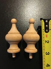 Solid wood finials for sale  Miami