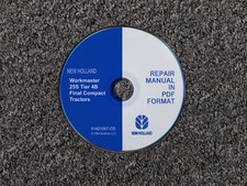 New Holland Workmaster 25S 4B Trator Final Manual de Serviço de Reparo CD 51421067 comprar usado  Enviando para Brazil