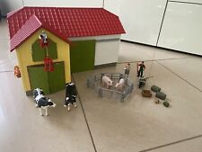 Schleich bauernhof gebraucht kaufen  Mahlow