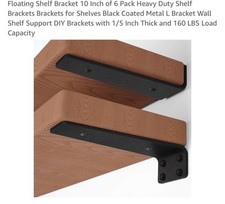 Floating shelf bracket for sale  Thonotosassa