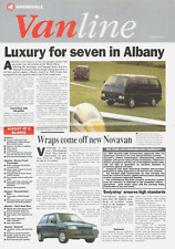 Vauxhall vanline magazine for sale  UK