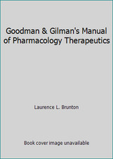 Goodman & Gilman's Manual of Pharmacology Therapeutics by Laurence L. Brunton comprar usado  Enviando para Brazil