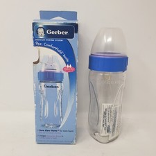 Botella Gerber Comforthold forma triangular sistema de alimentación premium ventilación de flujo seguro segunda mano  Embacar hacia Mexico