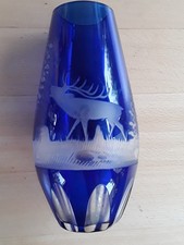 Blaue vase jagdmotiv gebraucht kaufen  Spiegelau