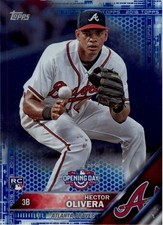 Usado, Folha azul 2016 Topps Opening Day #OD125 Hector Olivera - BB comprar usado  Enviando para Brazil