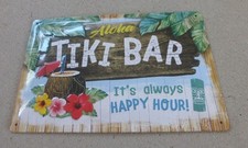 Tiki bar blechschild gebraucht kaufen  Schöneiche