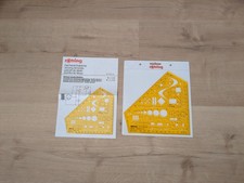 Rotring zeichenschablone winke gebraucht kaufen  Porta Westfalica