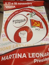 manifesti politici usato  Gubbio
