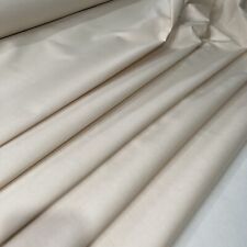 Cotton sateen white for sale  NORTHAMPTON