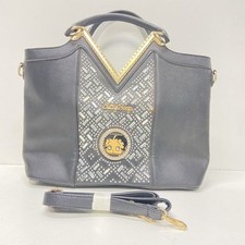 Bolsa Betty Boop preta com alça superior enfeitada de cristal comprar usado  Enviando para Brazil
