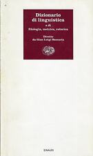Beccaria l...dizionario lingui usato  Italia