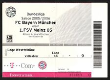 Ticket 2005 bayern gebraucht kaufen  Deutschland