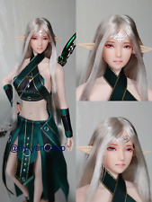 Escultura de cabeza de cosplay de 1/6 Forest Elf Archer para cuerpo de figura PH TBL JO UD femenino de 12 segunda mano  Embacar hacia Argentina