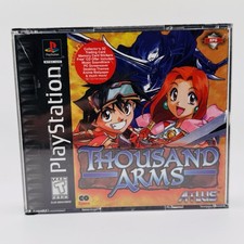 Thousand Arms PS1 manual/cartão de registro de propriedade de colecionador comprar usado  Enviando para Brazil
