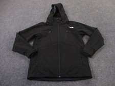 The North Face Jacket Mens L Black Tech Utility Outdoor Hiking Softshell Work for sale  Madison